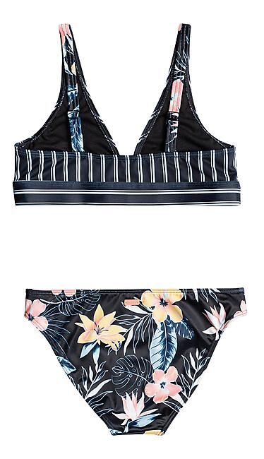 ROXY - MAILLOT DE BAIN FLOWERS ADDICT ATHLETIC 2P