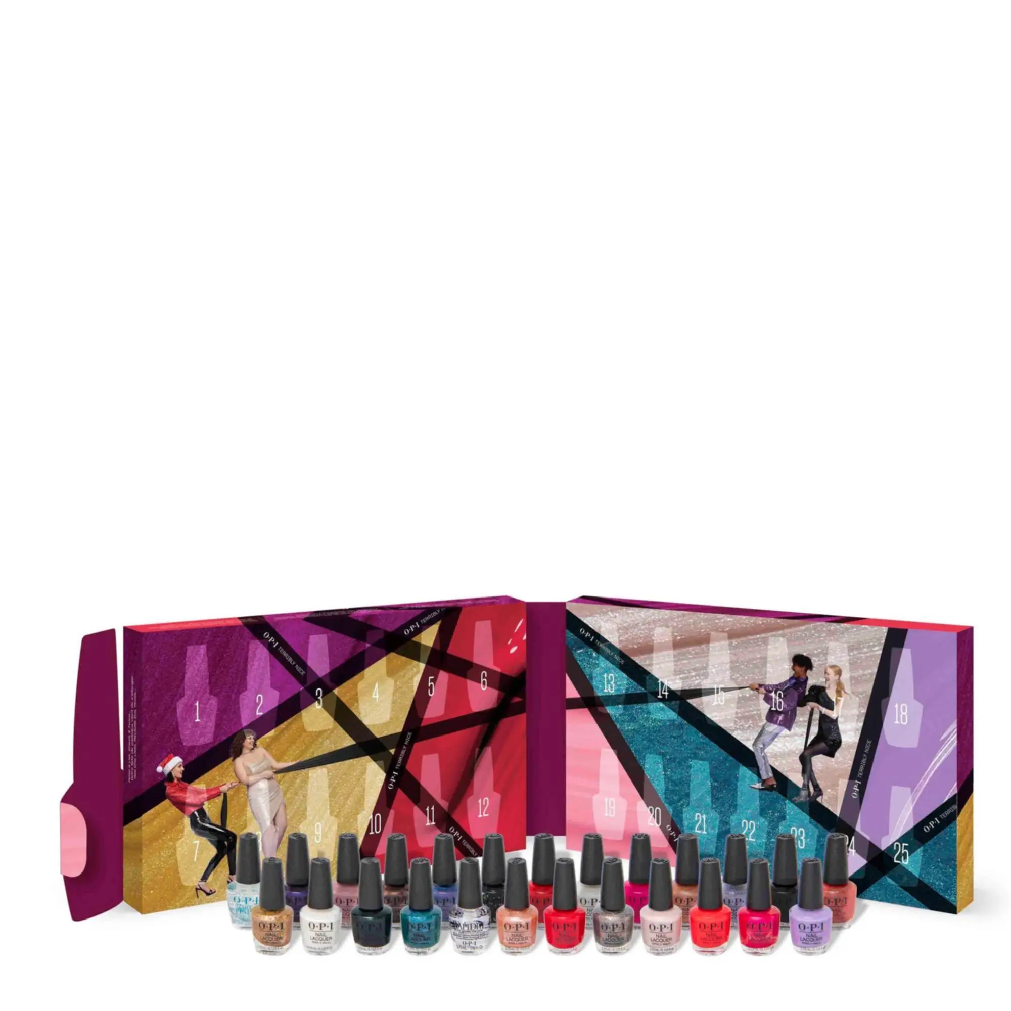 OPI - Calendrier de l'Avent Vernis à Ongles Classique 25 minis de 3,75 ml - Femme
