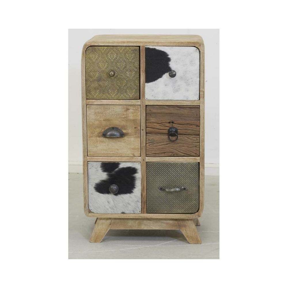 Commode vache en manguier