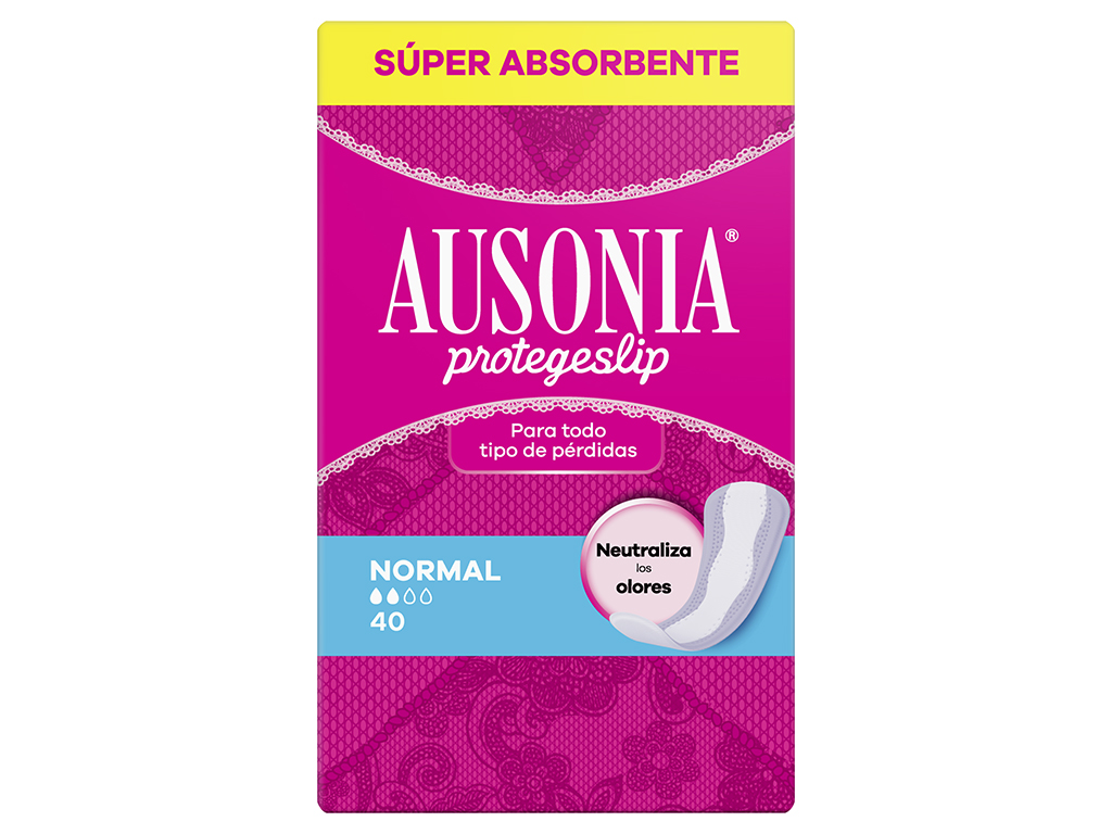 Pensos Diários Protegeslip Normal Ausonia 40 un