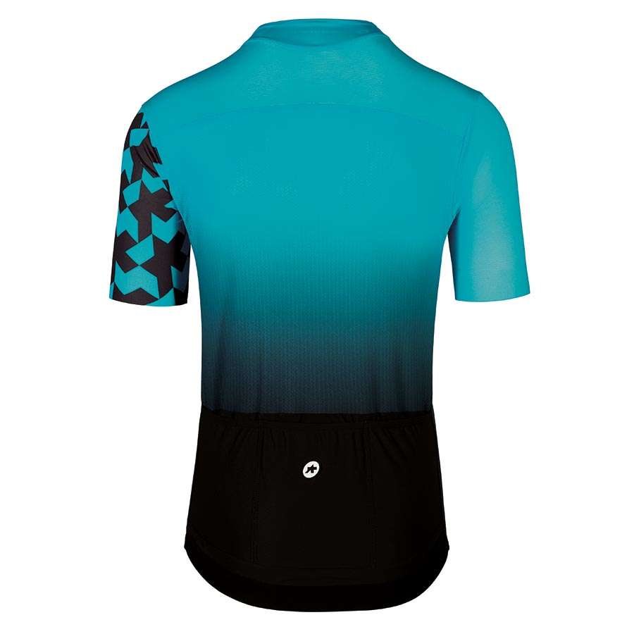 Assos Equipe RS Summer Prof Edition Fietsshirt Korte Mouwen Blauw/Zwart Here