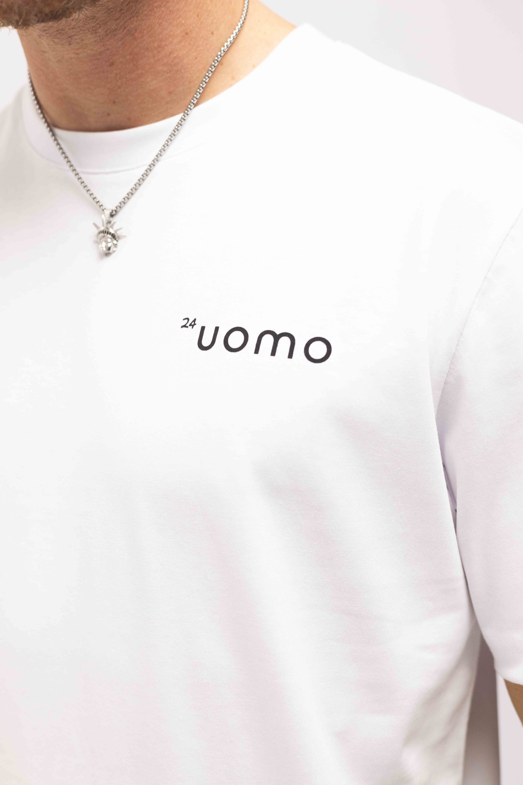 24 Uomo Paradise 2.0 T-shirt Wit