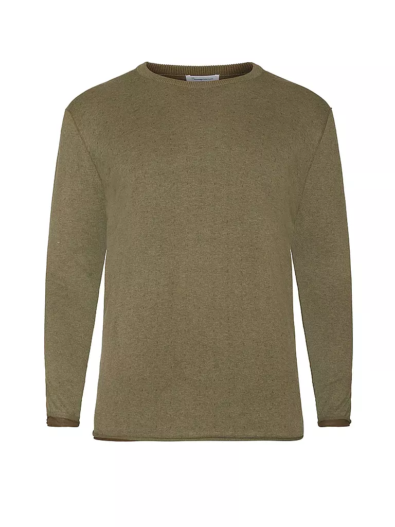 KNOWLEDGE COTTON APPAREL Pullover olive