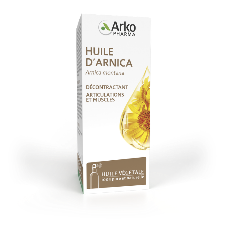 Huile d'arnica spray décontractant 100ml