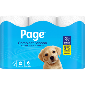 Page Compleet Schoon Toiletpapier 6-rollen