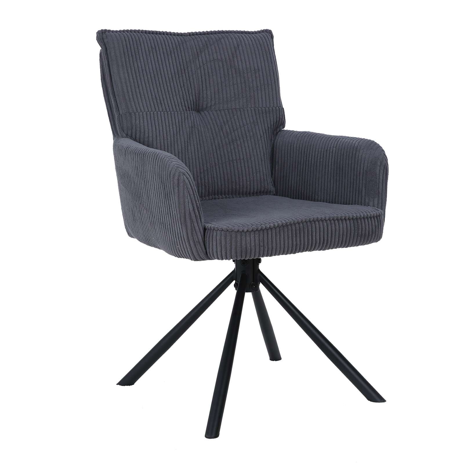 GOODproduct Esszimmerstuhl »Les Choux« () 2 Stk.gepolsterte Rückenlehne, Armlehne und Sitzfläche, Sitzhöhe 48 cm