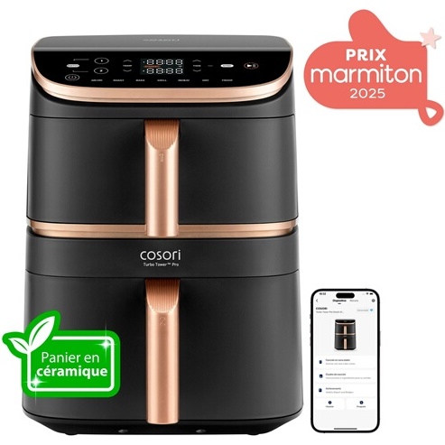 Friteuse sans huile Cosori Turbo Tower ProSmart Chef Edition