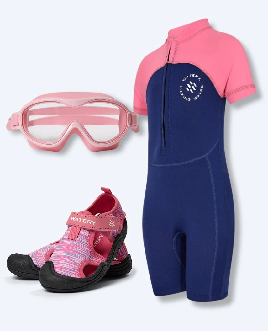 Watery Pink Pool Power Bundle