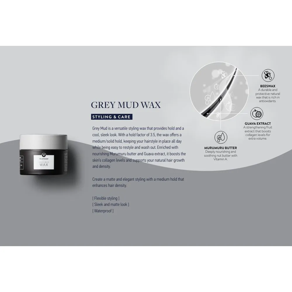 HH Simonsen Grey Mud Wax - 90 ml.