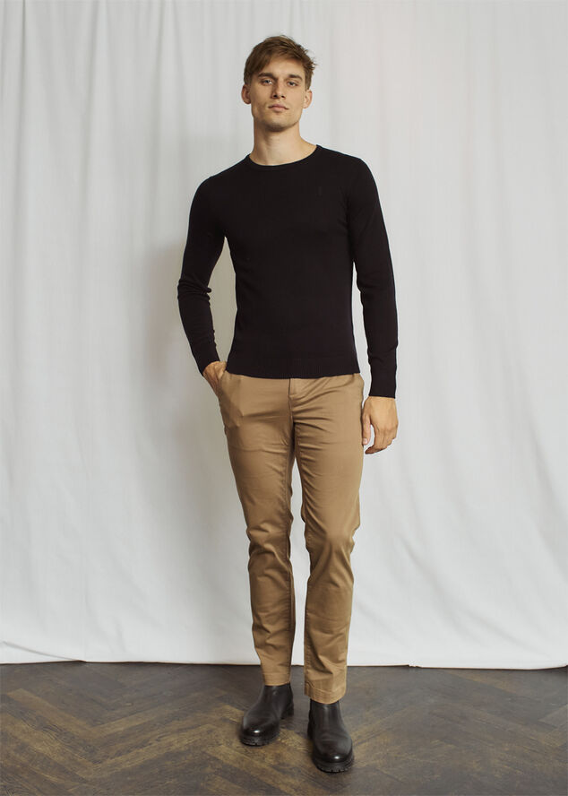 Bruun & Stengade BS Jupiter Regular Fit Knitwear Black