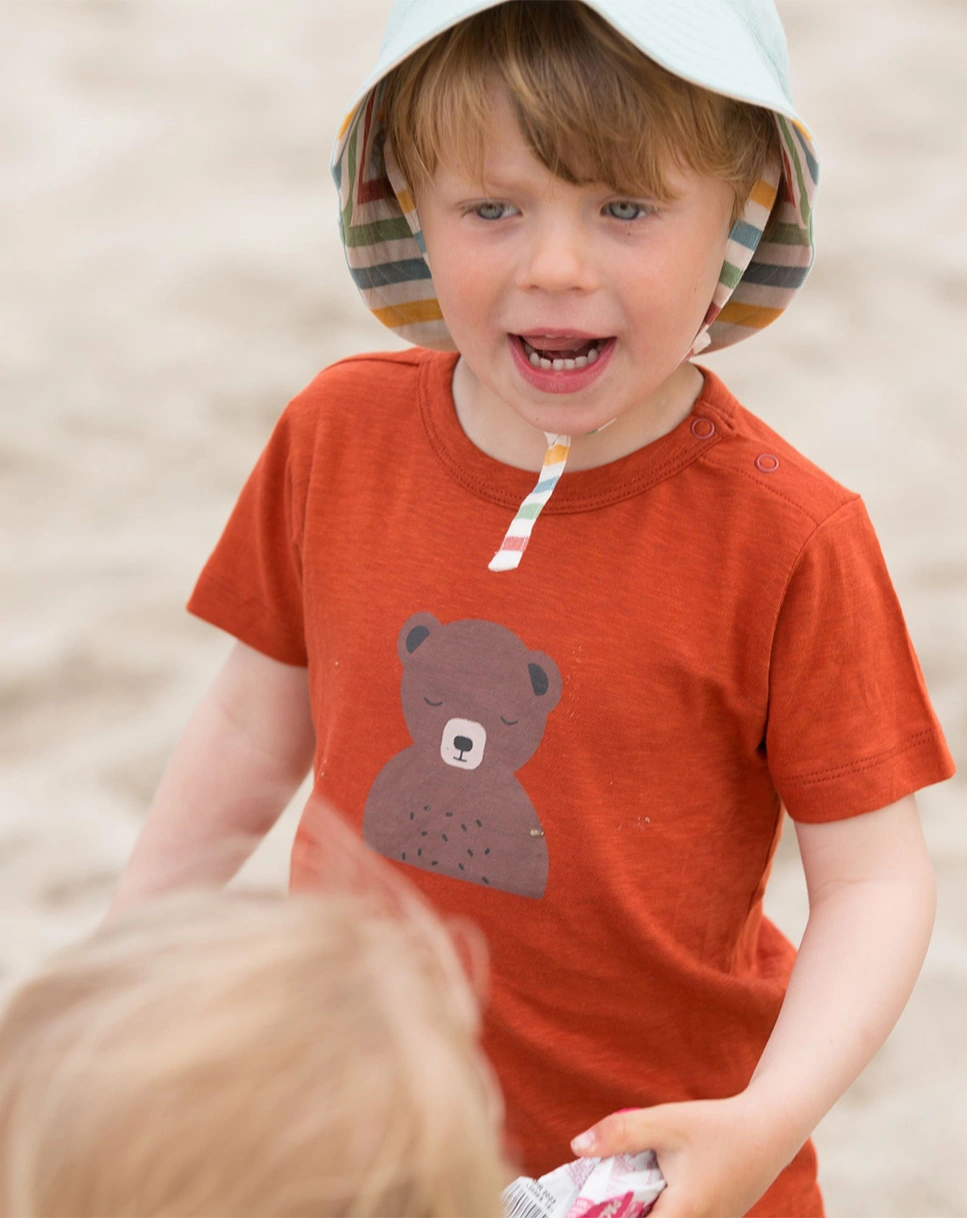 T-Shirt LITTLE BEAR in rot