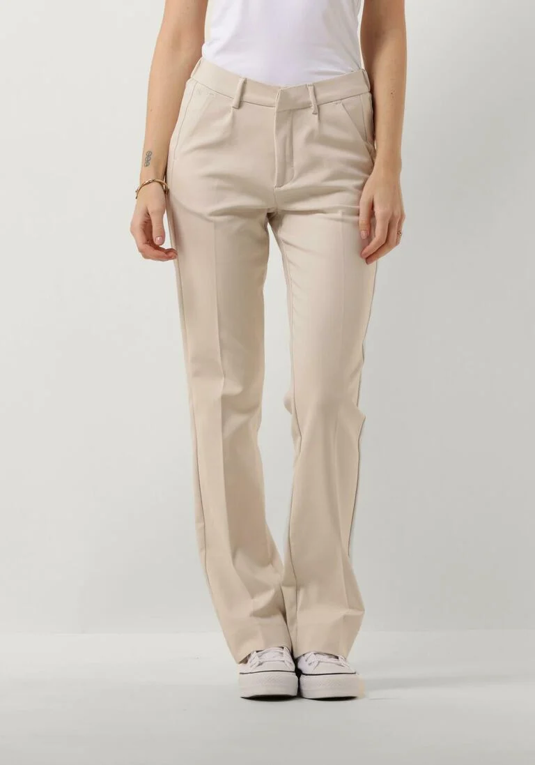 NUKUS gebroken wit nukus flared broek zoe pants