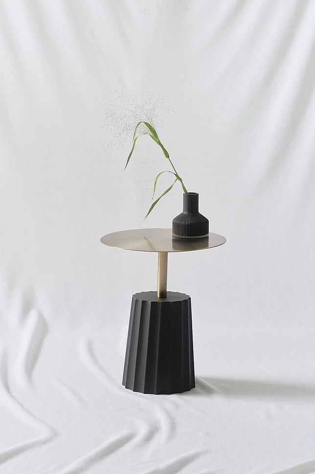 MARCHA sidebord, diameter 40 cm