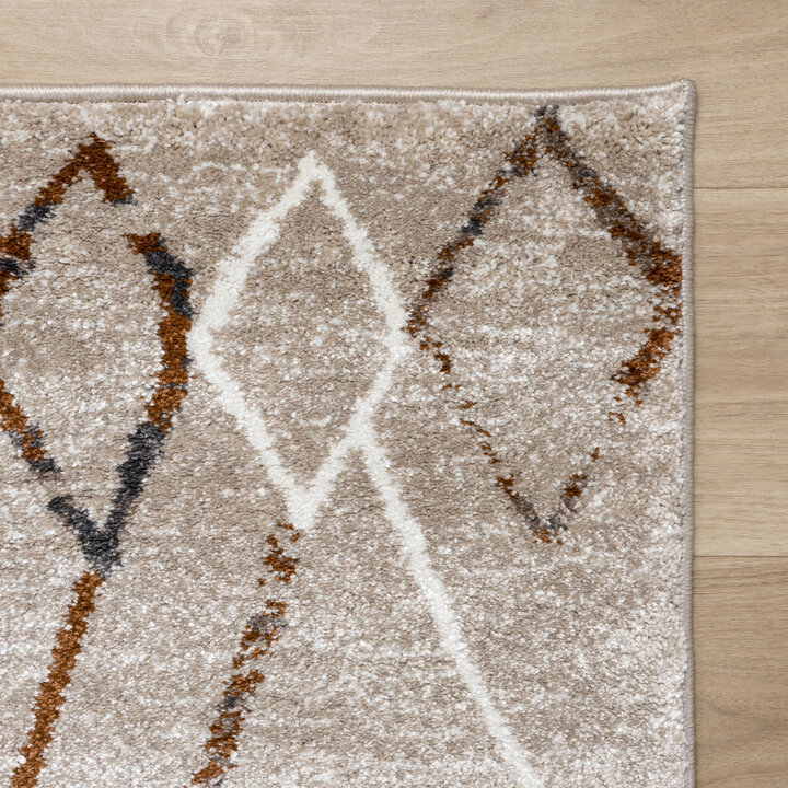 Berber vloerkleed - Blend Diamond Beige
