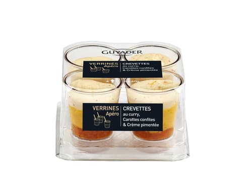 Guyader Vegetarisches Amuse Bouches Zucchini Pesto-Art