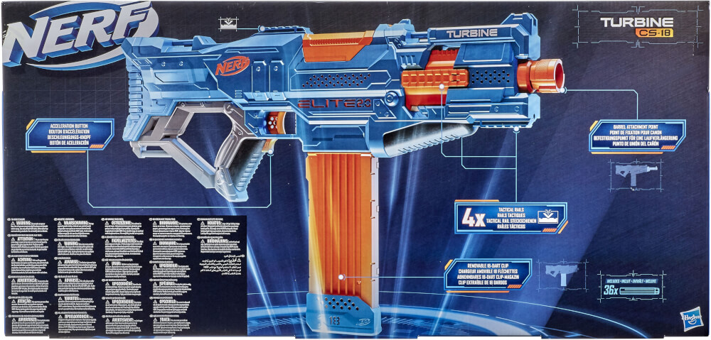 Nerf  Elite 2.0 Turbine CS 18