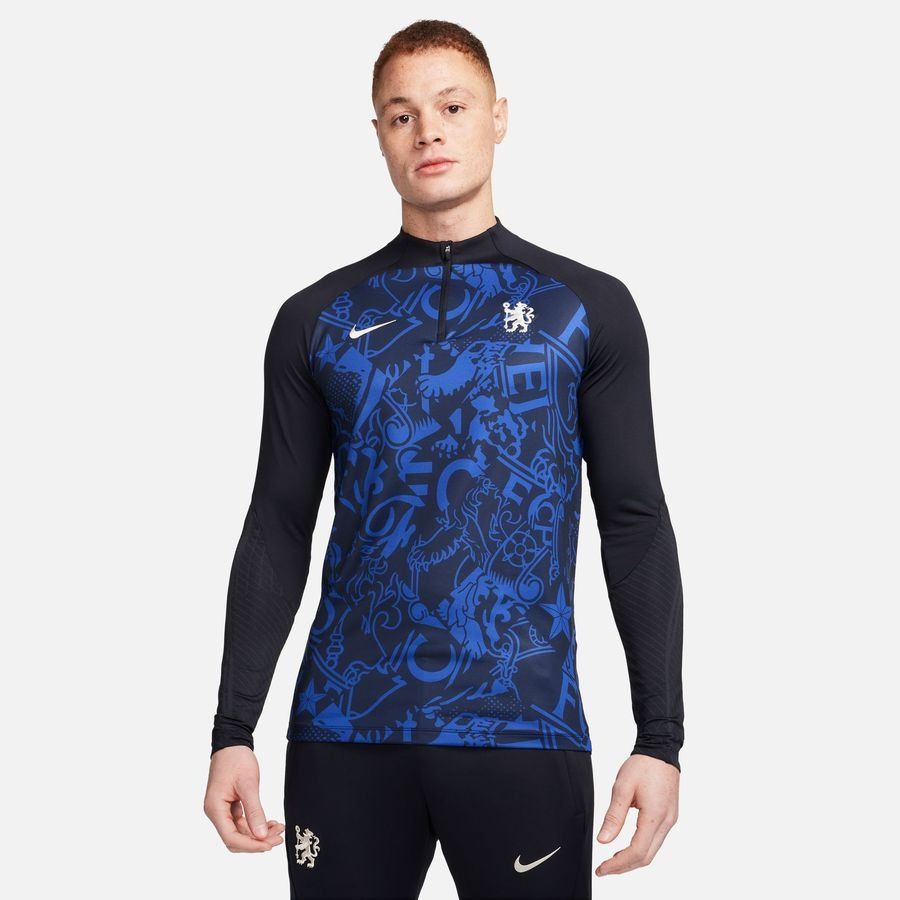Chelsea Maillot d'Entraînement Dri-FIT Strike Drill Special Edition - Bleu/Bleu Marine