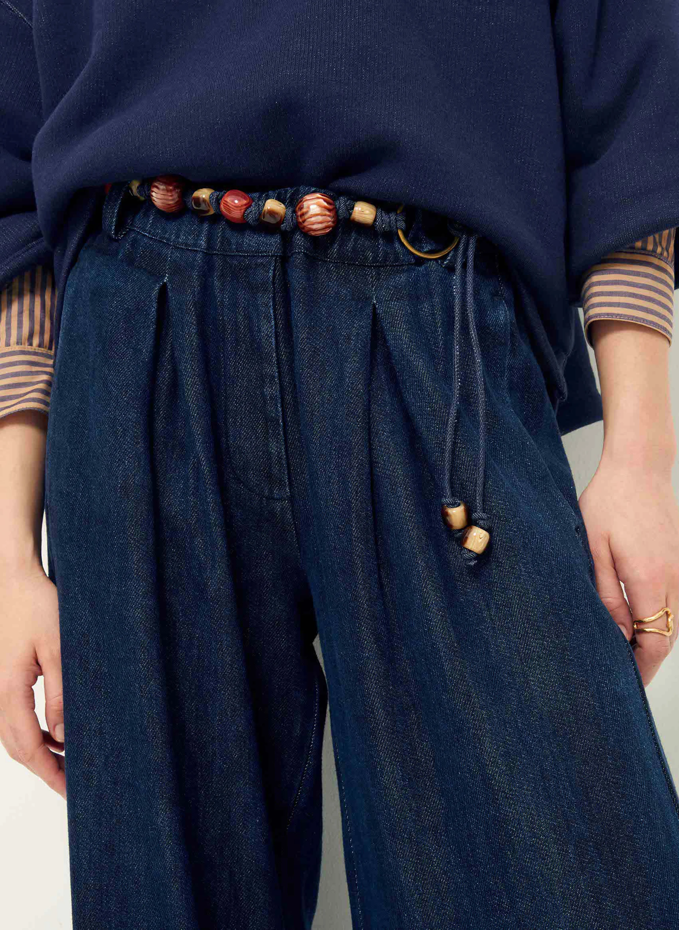 ILA - Ceinture en corde | Violet