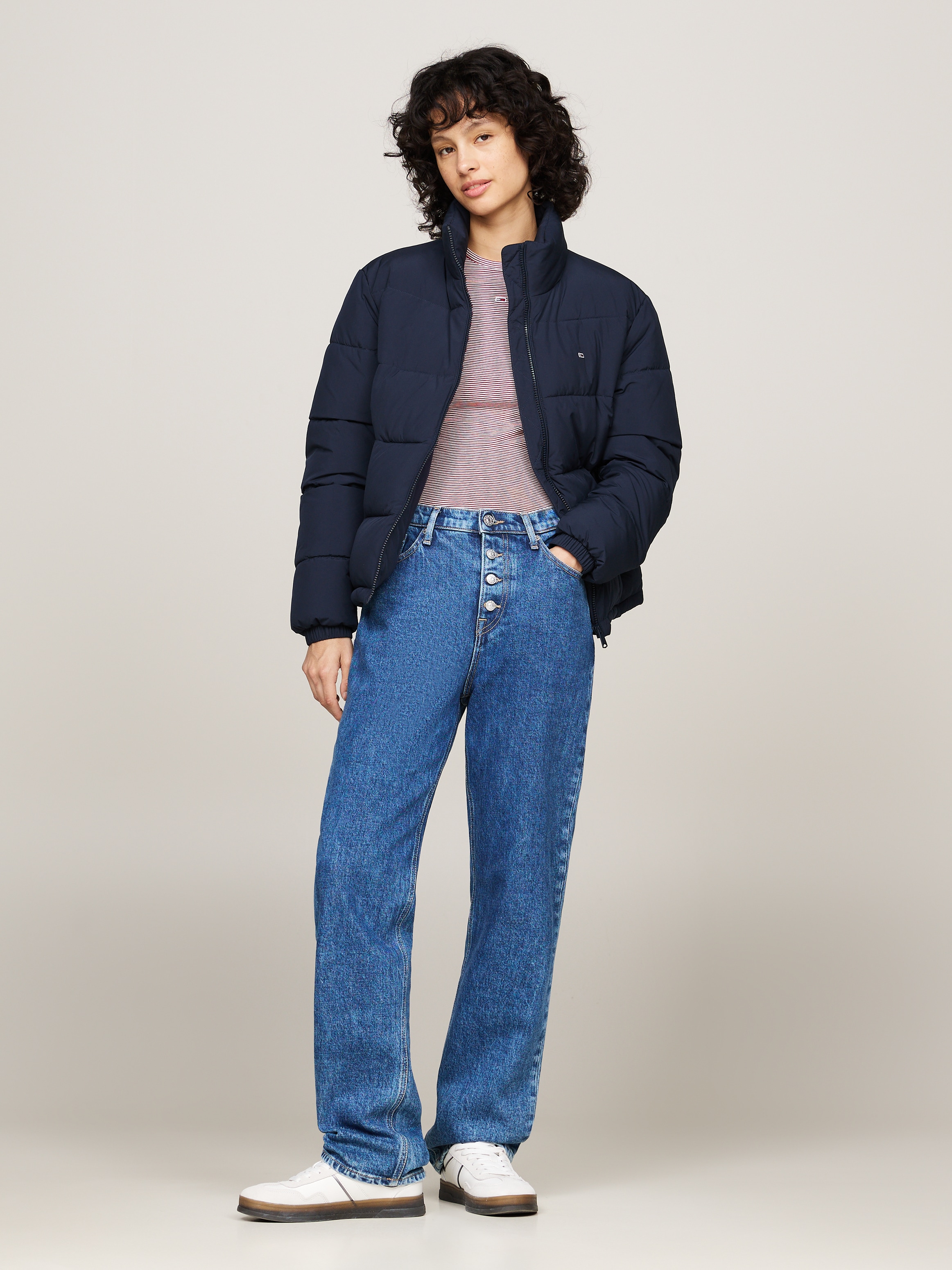 Tommy Jeans Steppjacke »TJW ESSENTIAL PUFFER EXT« mit Logostickerei