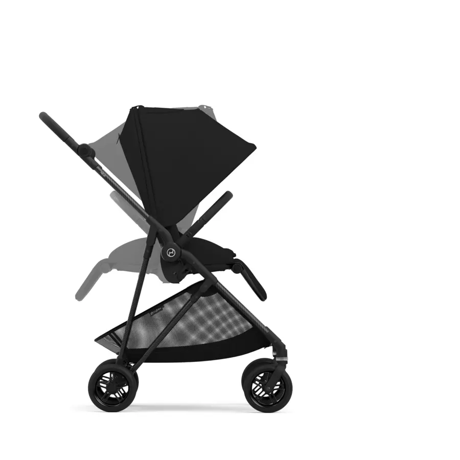 cybex GOLD Kinderwagen Melio Carbon Moon Black