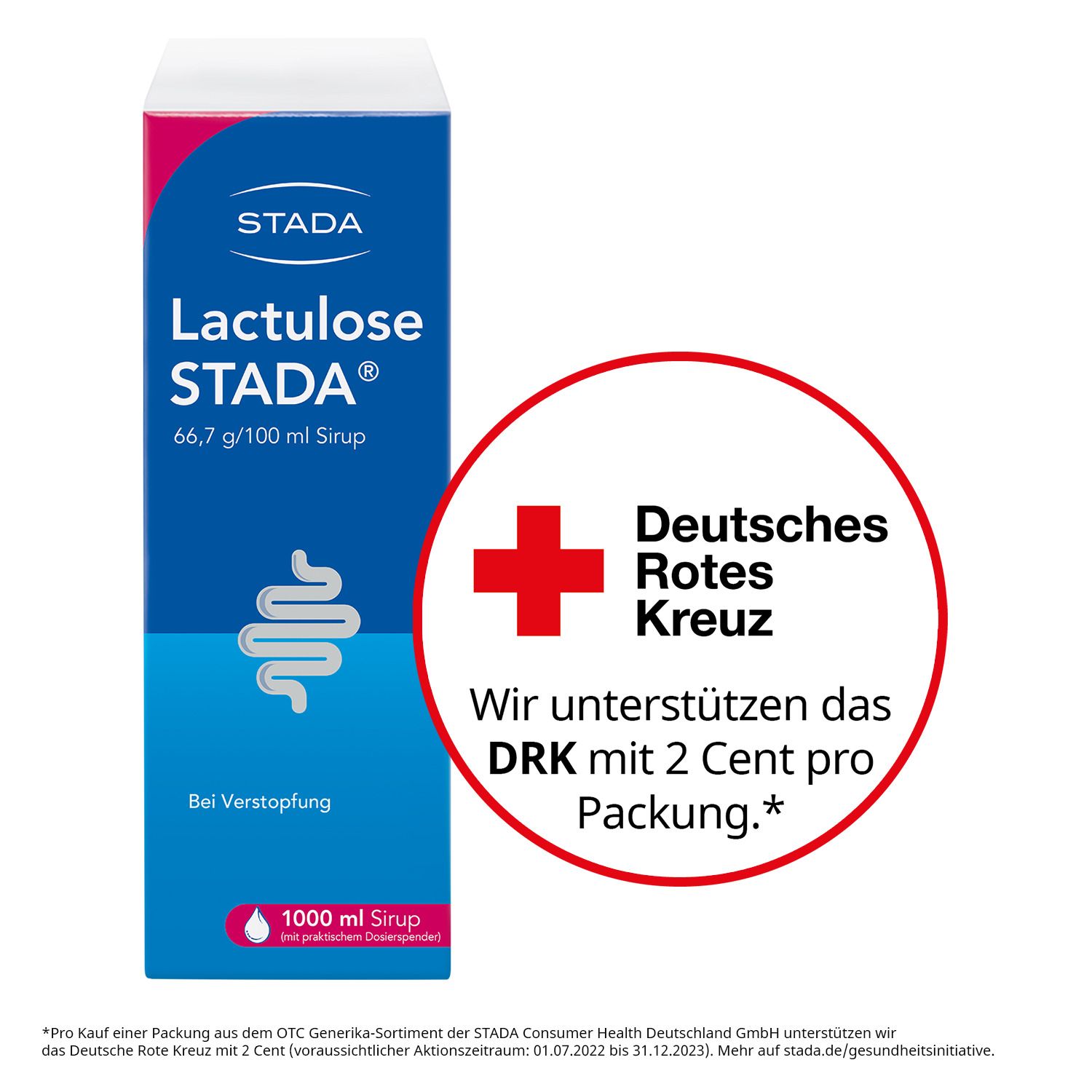 Lactulose STADA® 66,7 g/100 ml Sirup, bei Verstopfungen