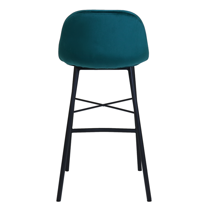 Barkruk - Jeff  Blauw | Stoer design