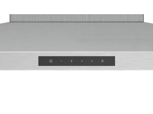 Bosch Serie | 4 DWQ66DM50 - Hætte - skorsten - bredde: 60 cm - dybde: 50 cm - udtrækning og recirkulation (-) - rustfrit stål