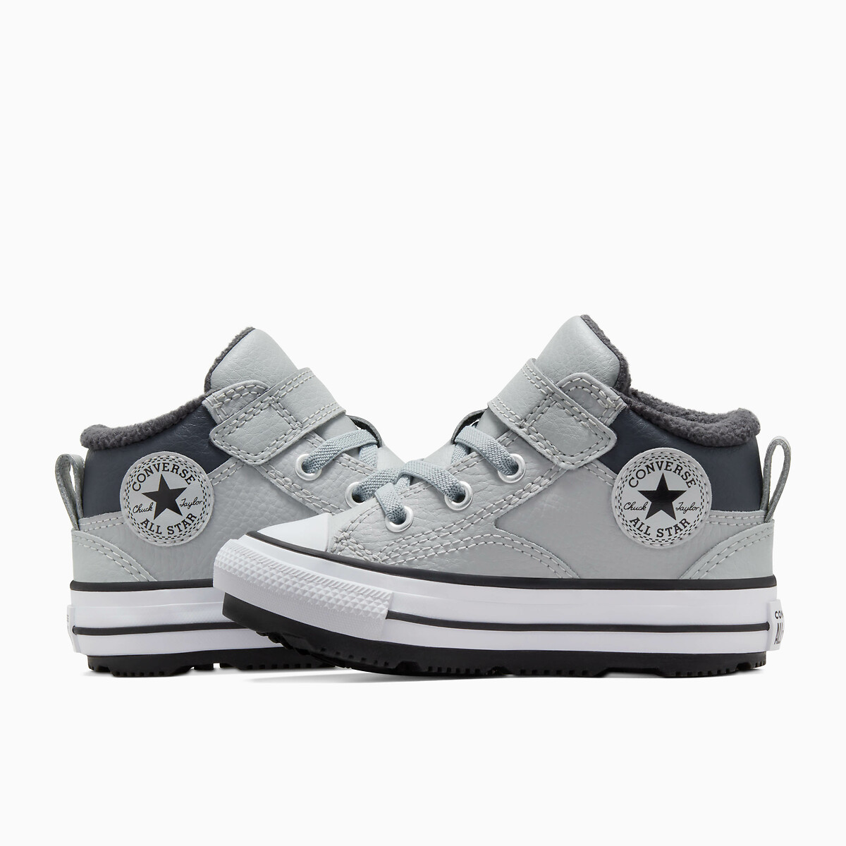 CONVERSE<br>Tênis em couro Malden Street Mid Counter Climate