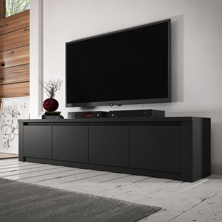 Monaco - TV-Meubel - Mat zwart - 170 cm