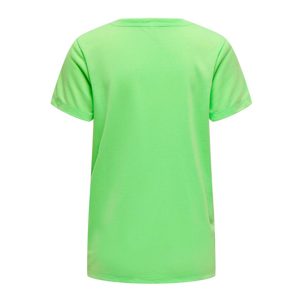 Only T-Shirt Vert Femme Only Viva