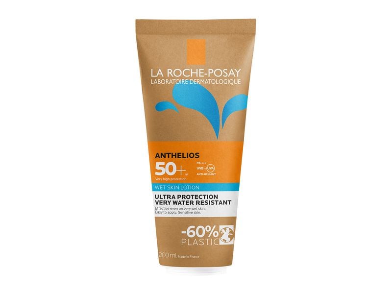 La Roche Posay Sonnengel Anthelios Wet Skin Gel SPF 50  200 Wasserfestes Sonnengel für den ganzen Körper