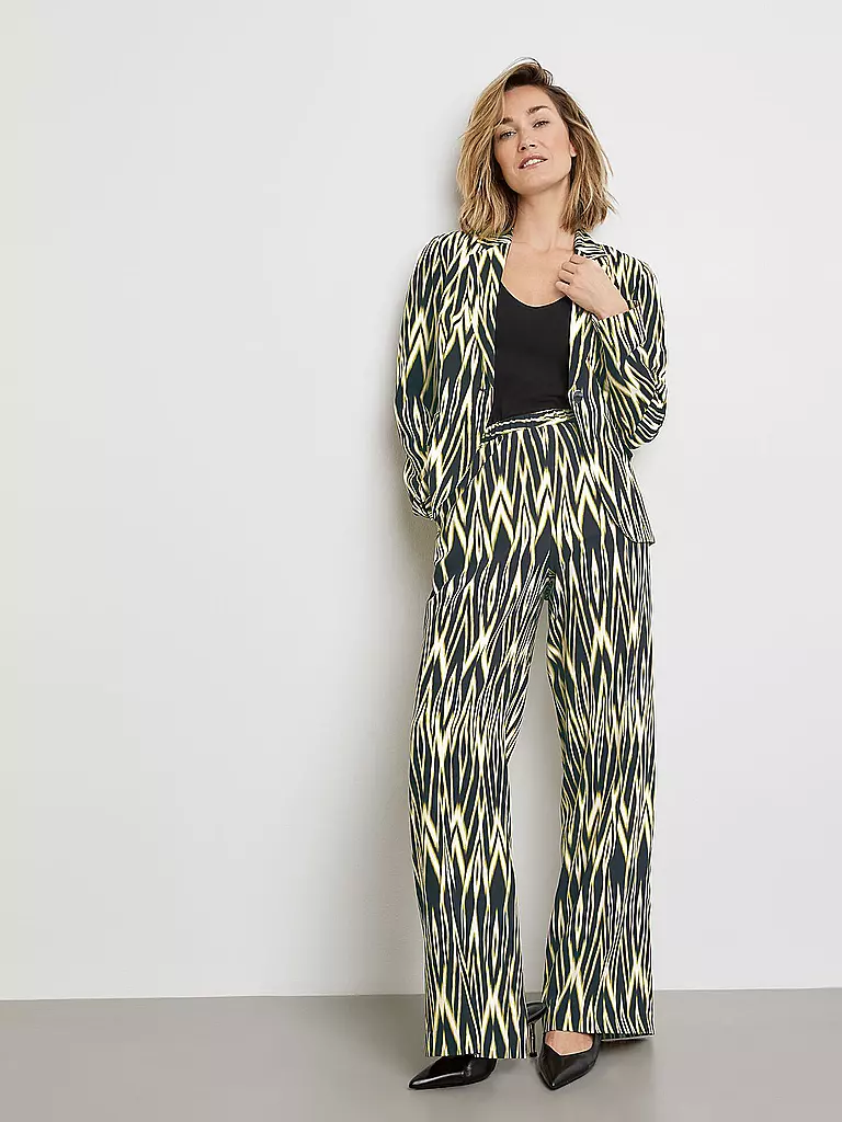GERRY WEBER Marlenehose schwarz