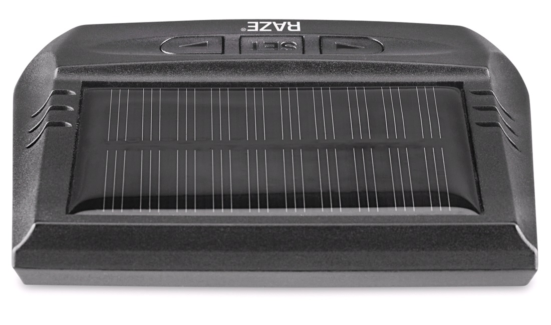 GPS digital speedometer solar RAZE G20