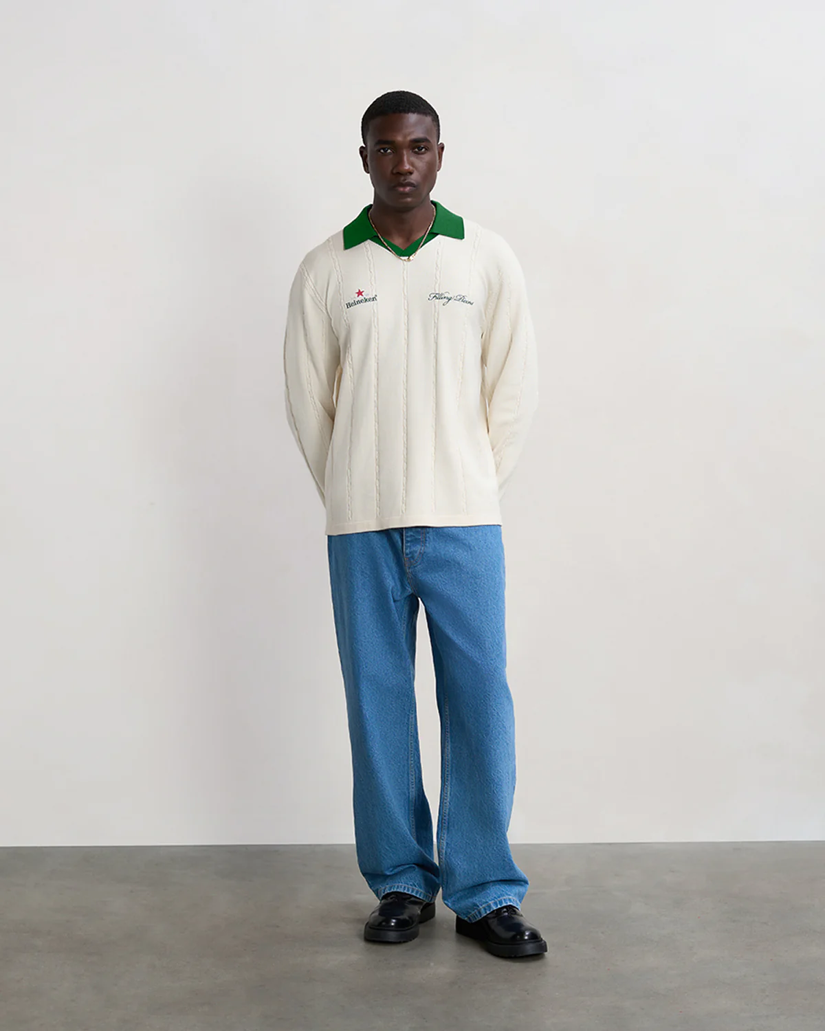 Knit Jersey Heineken Antique White