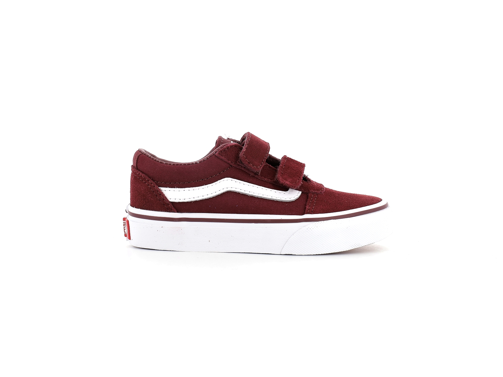 Vans-YT WARD V SUEDE Matières combinées Bordeaux