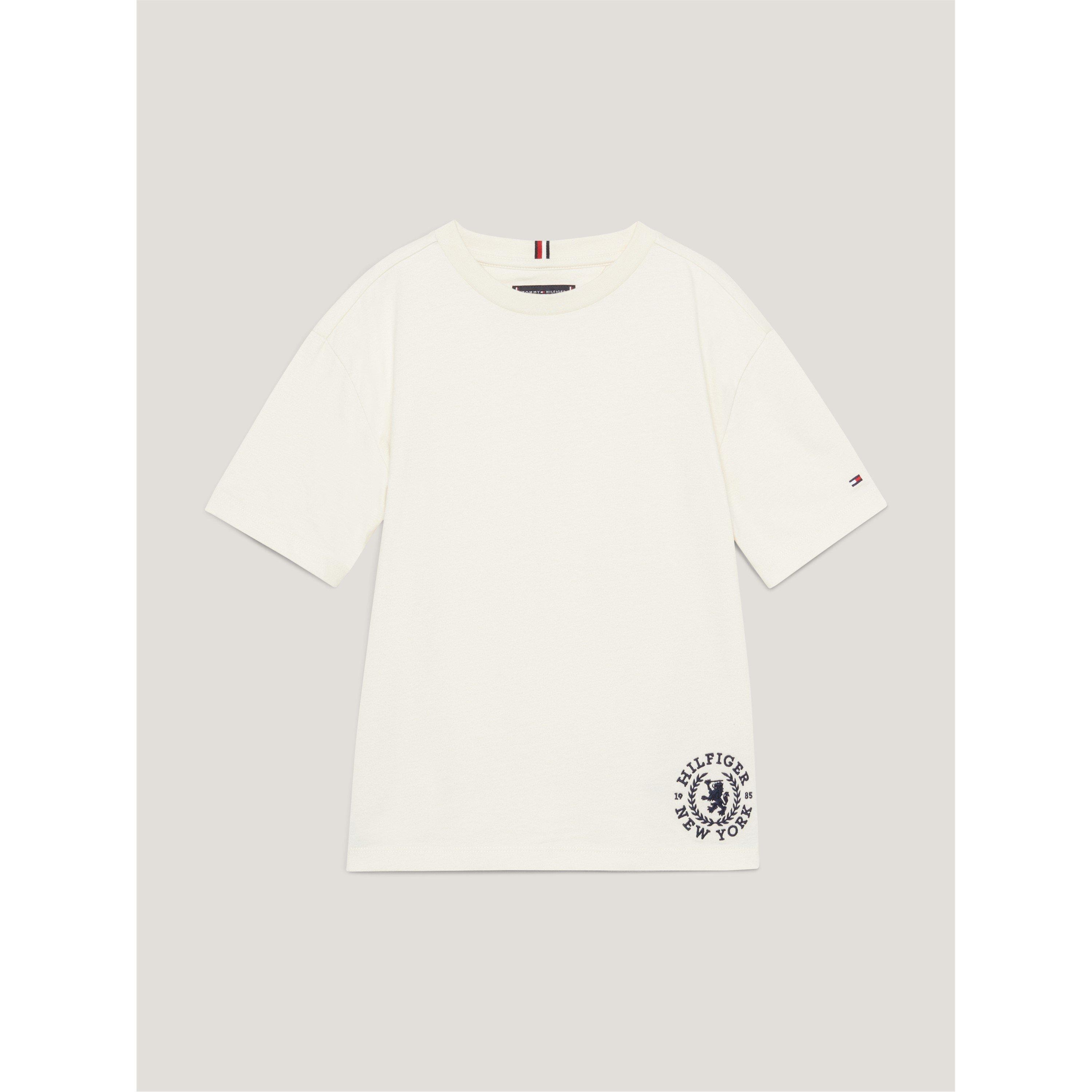 Tommy Hilfiger Varsity Crest Logo T-Shirt Juniors