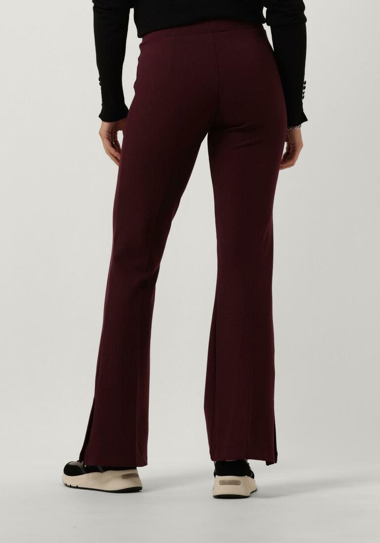 JANSEN AMSTERDAM rode jansen amsterdam flared broek hv407 flaired legging
