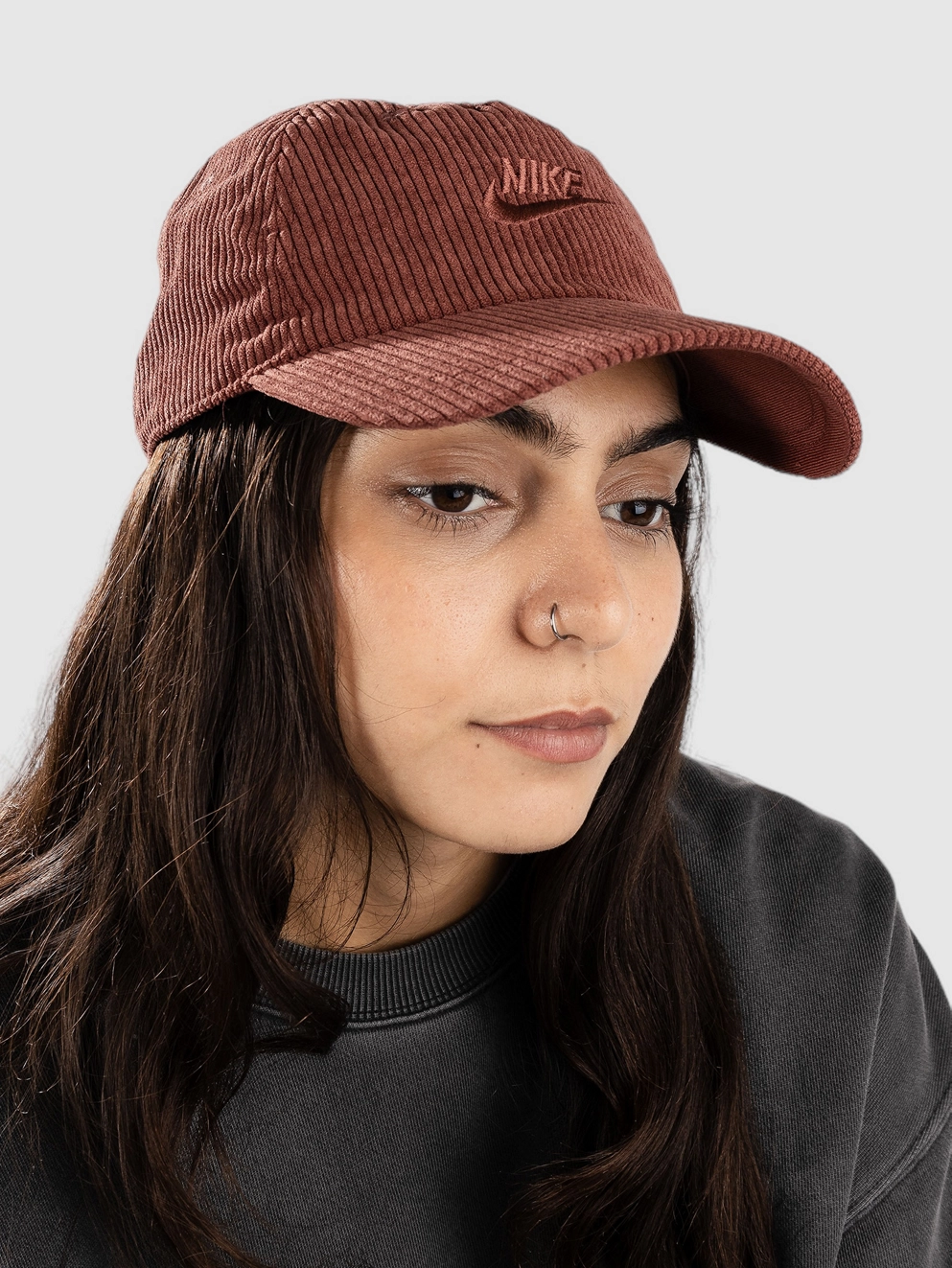 Nike Club Cord Cap dark pony/dark pony