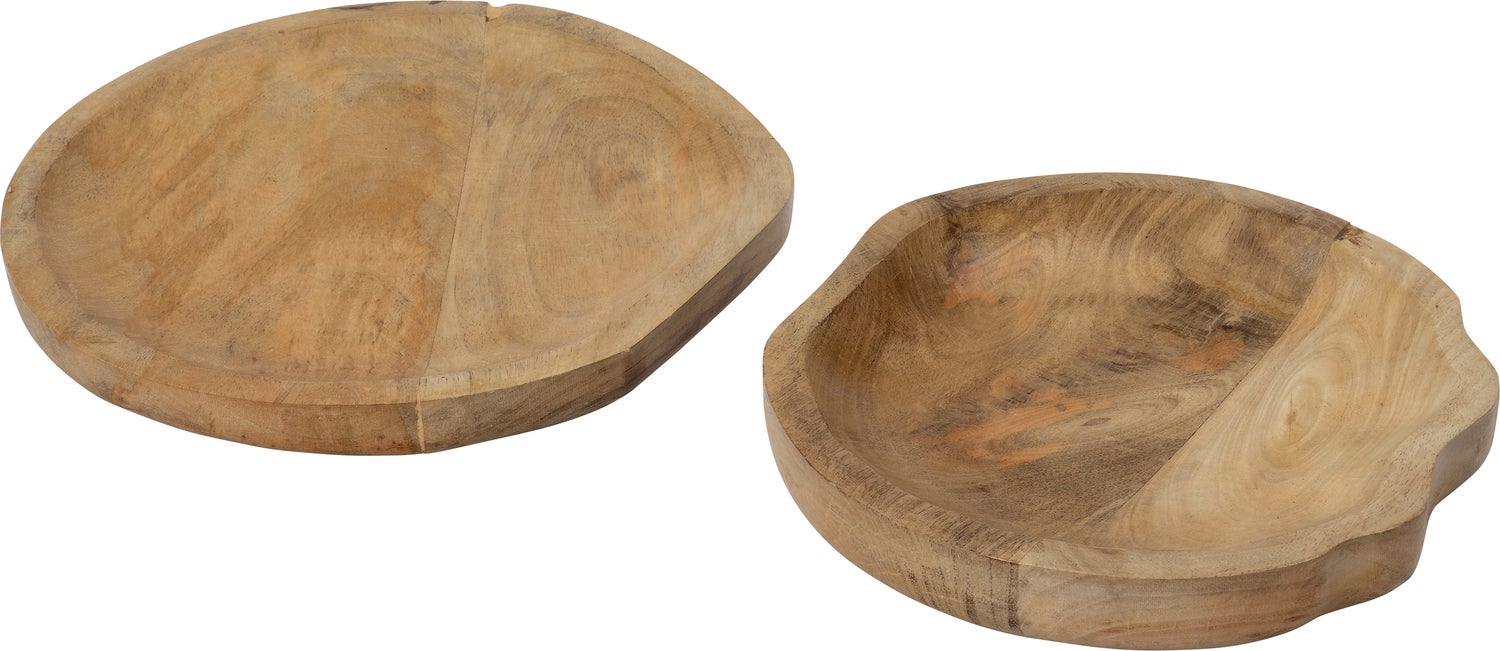 Intratuin decoratiebord Fyv naturel 25 x 23 x 3 cm