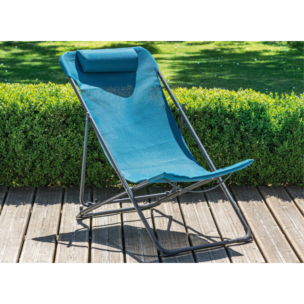 Chilienne en acier et toile globe