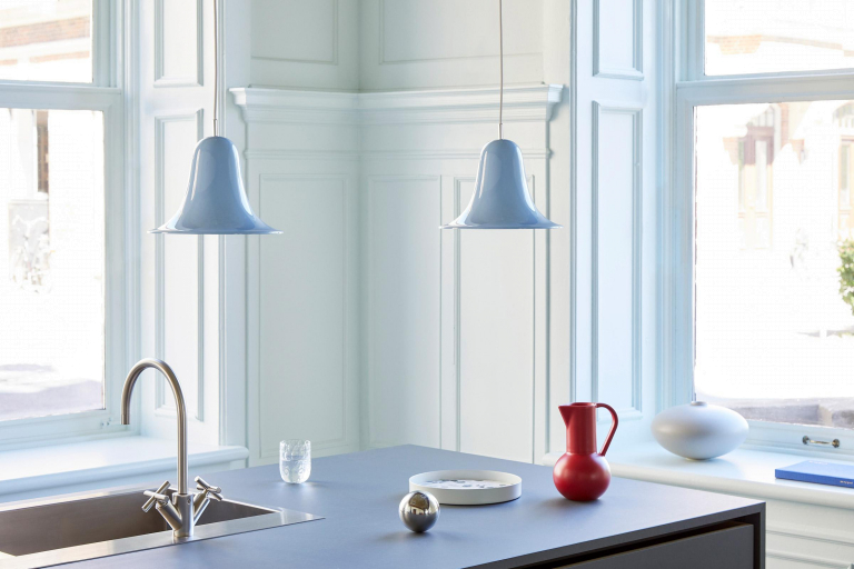 Verpan Pantop hanglamp Ø23 bright red