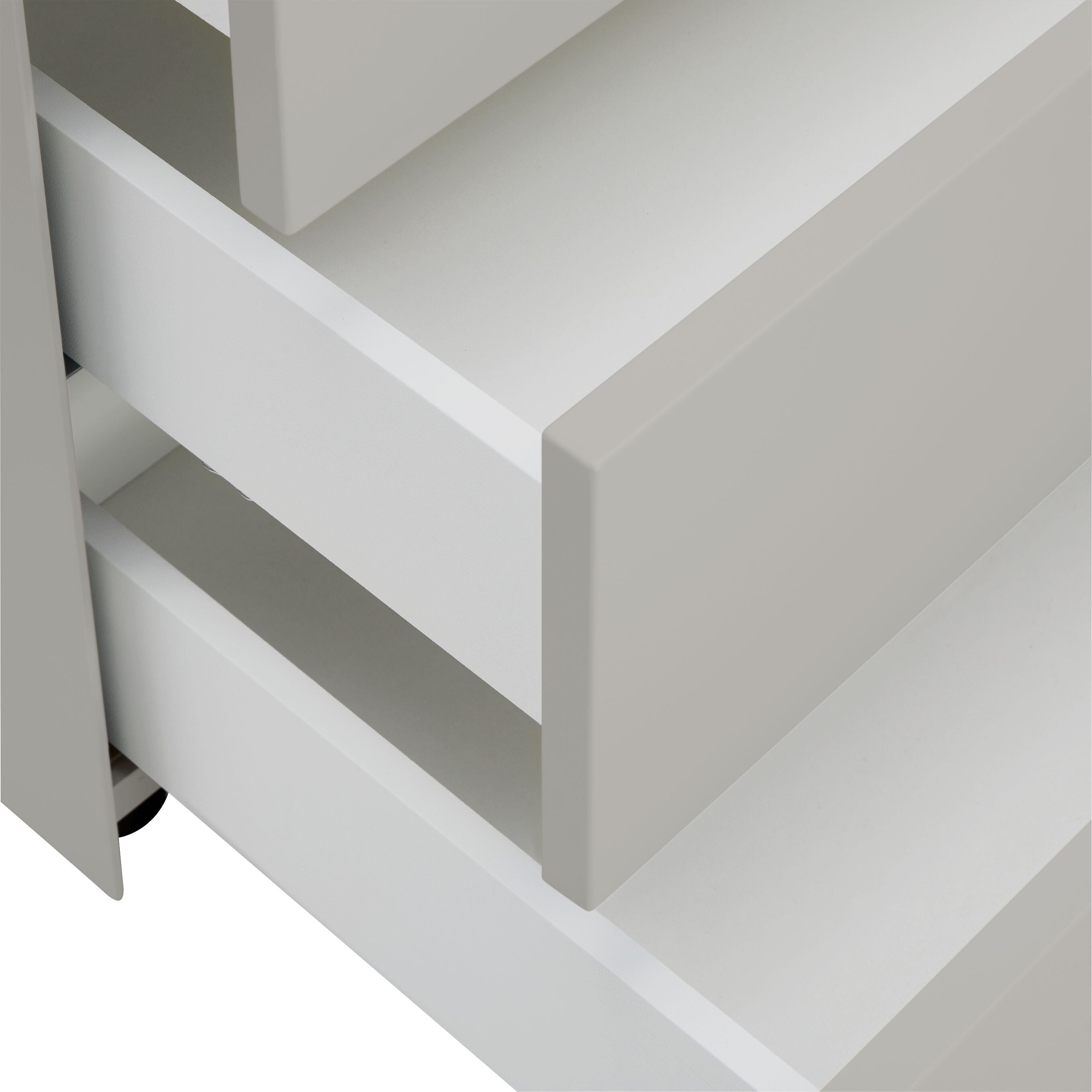 LUX Kommode - Taupe / B: 120.0 cm x T: 46.0 cm x H: 74.5 cm
