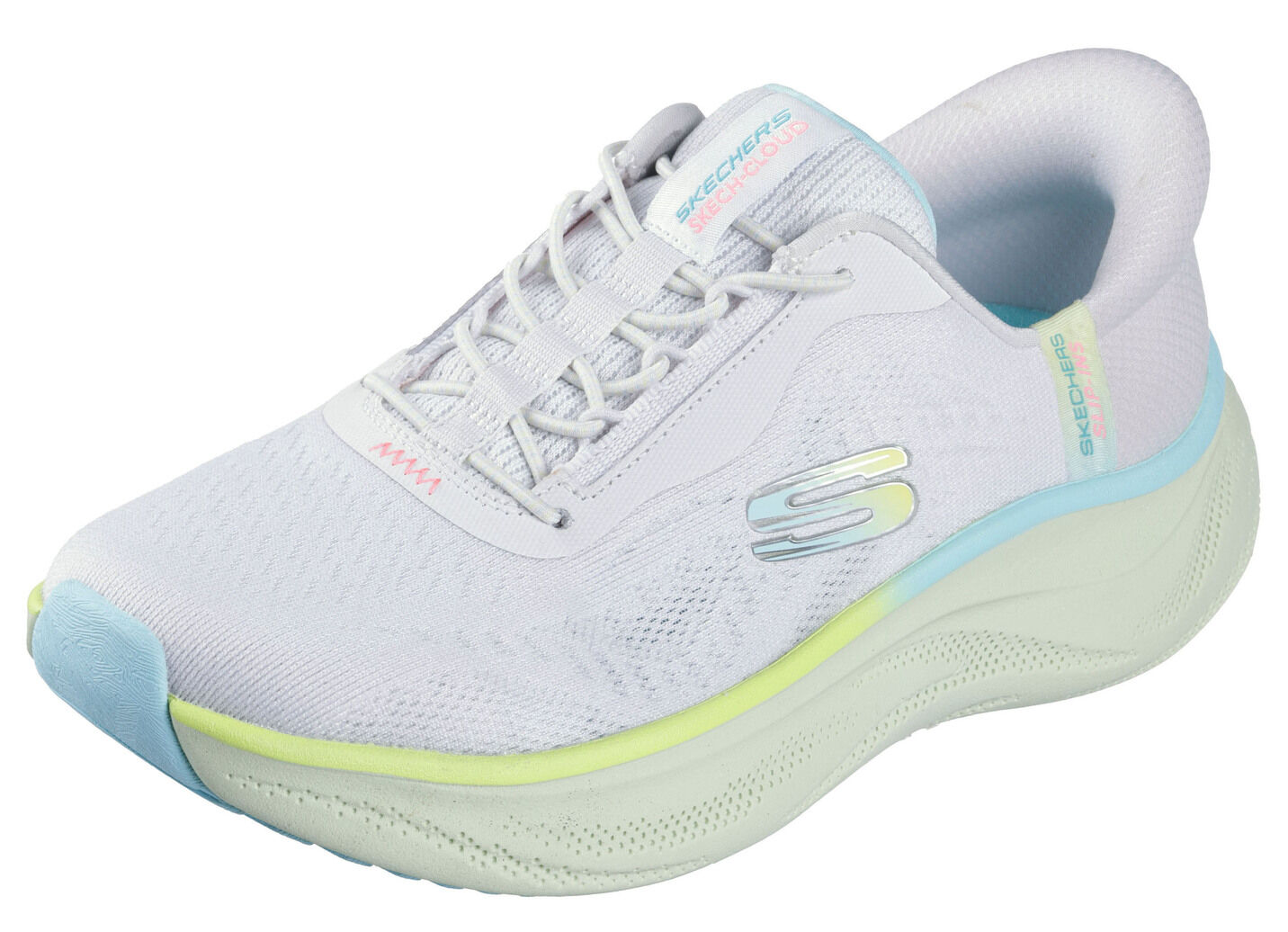 SKECHERS Sneaker mit geformter Slip-Ins Fersenplatte