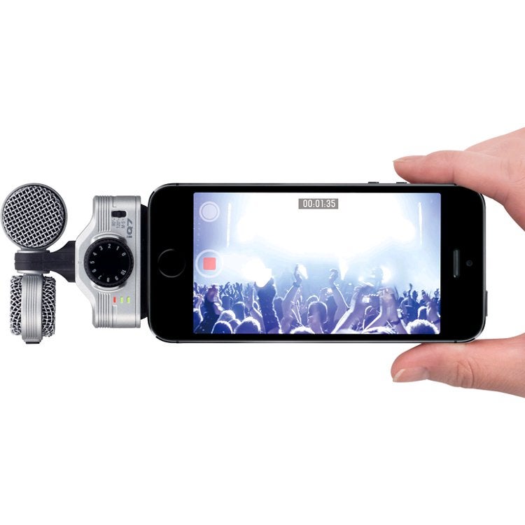 Zoom iQ7 stereo-microfoon voor iOS