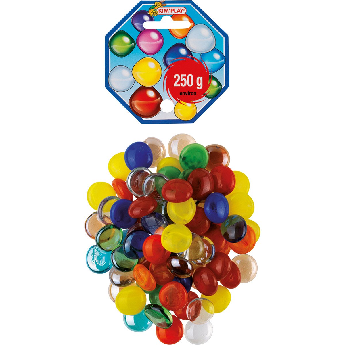 250 grammes de billes Plates