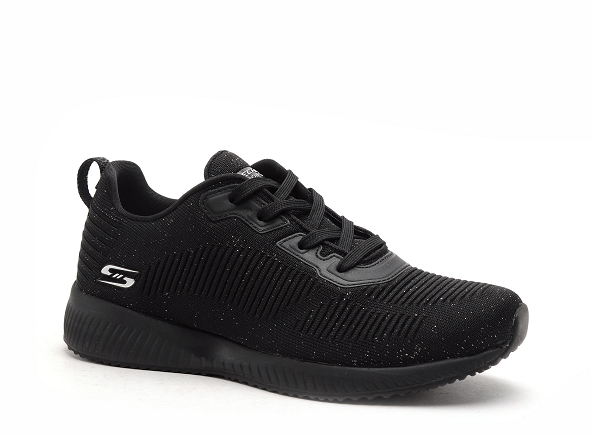Skechers basses femme bobsport s 32502 noir