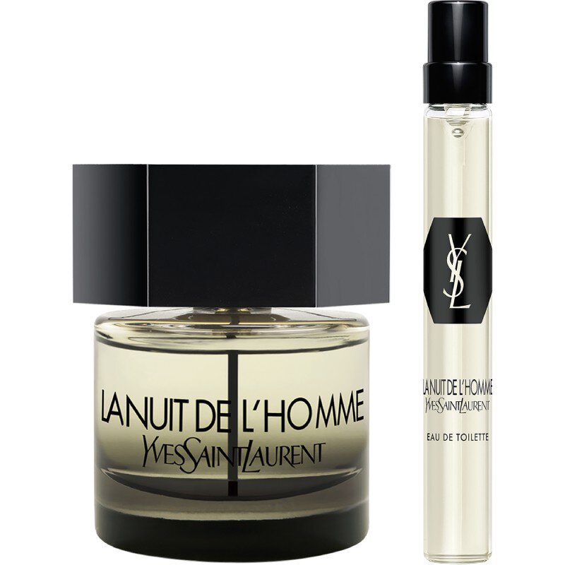 COFFRET CADEAU LA NUIT DE L'HOMME EAU DE TOILETTE 60 ML + 10 ML  COFFRET CADEAU HOMME