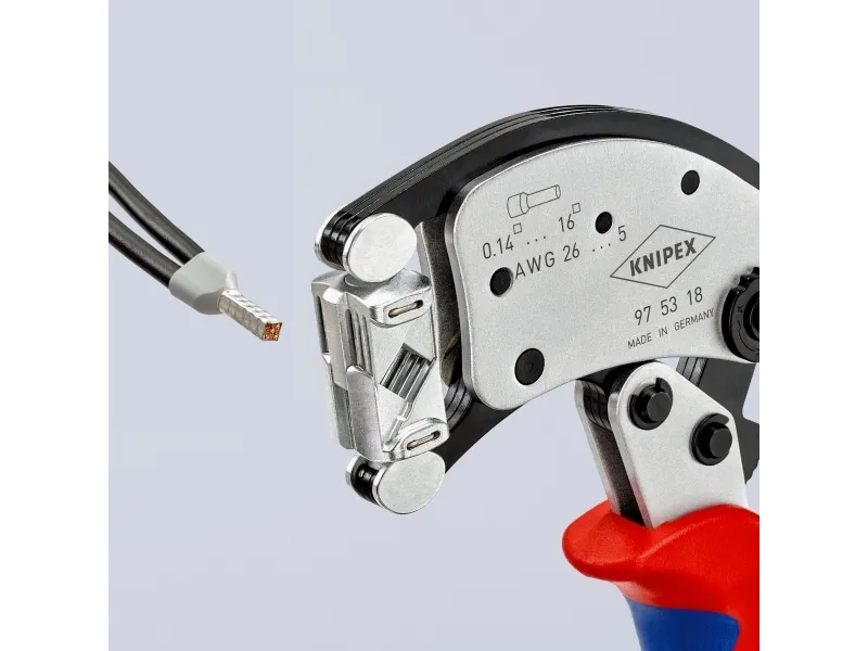 KNIPEX Twistor 16 - Krimpudstyr