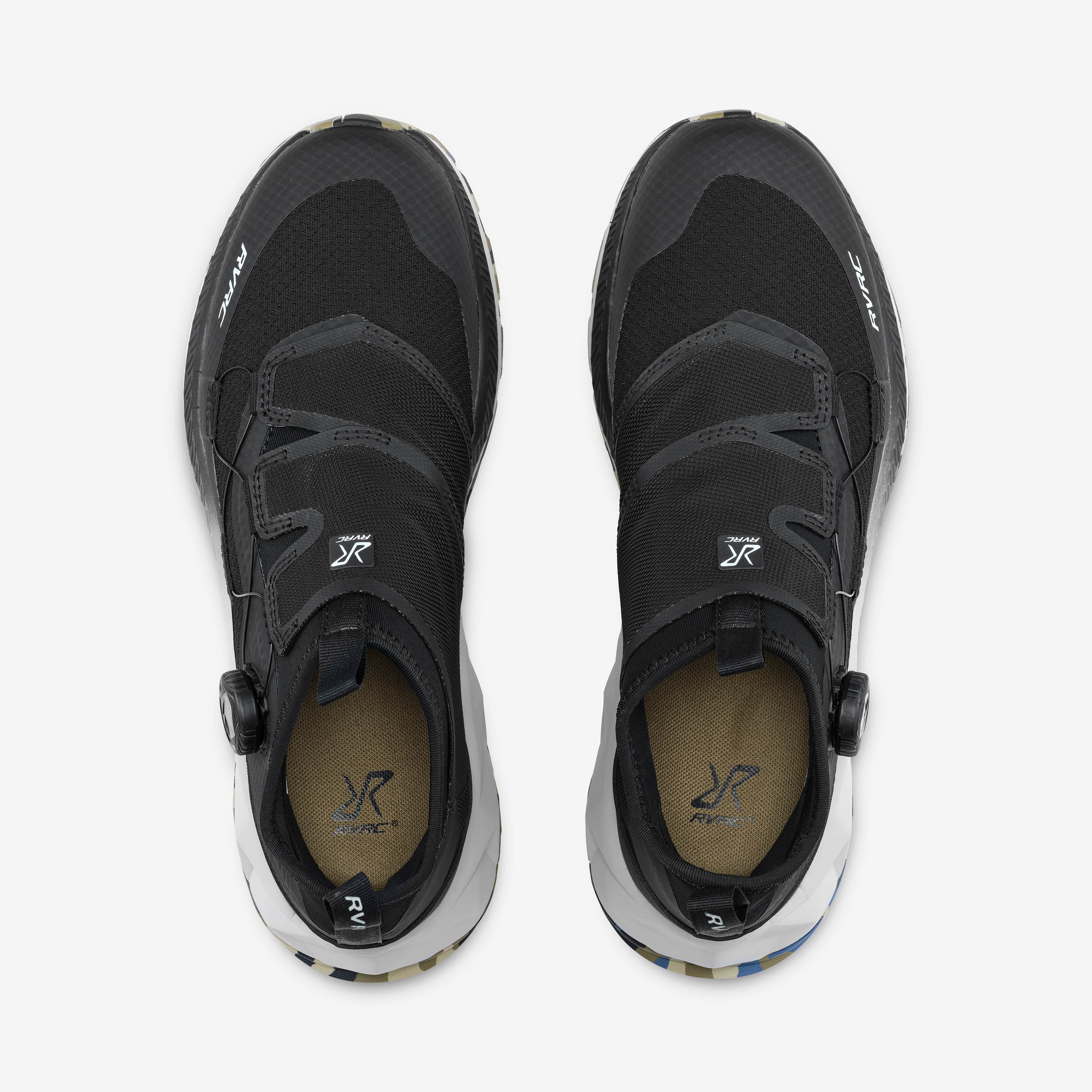 Ease Walking Shoes Herre Black/Martini Olive