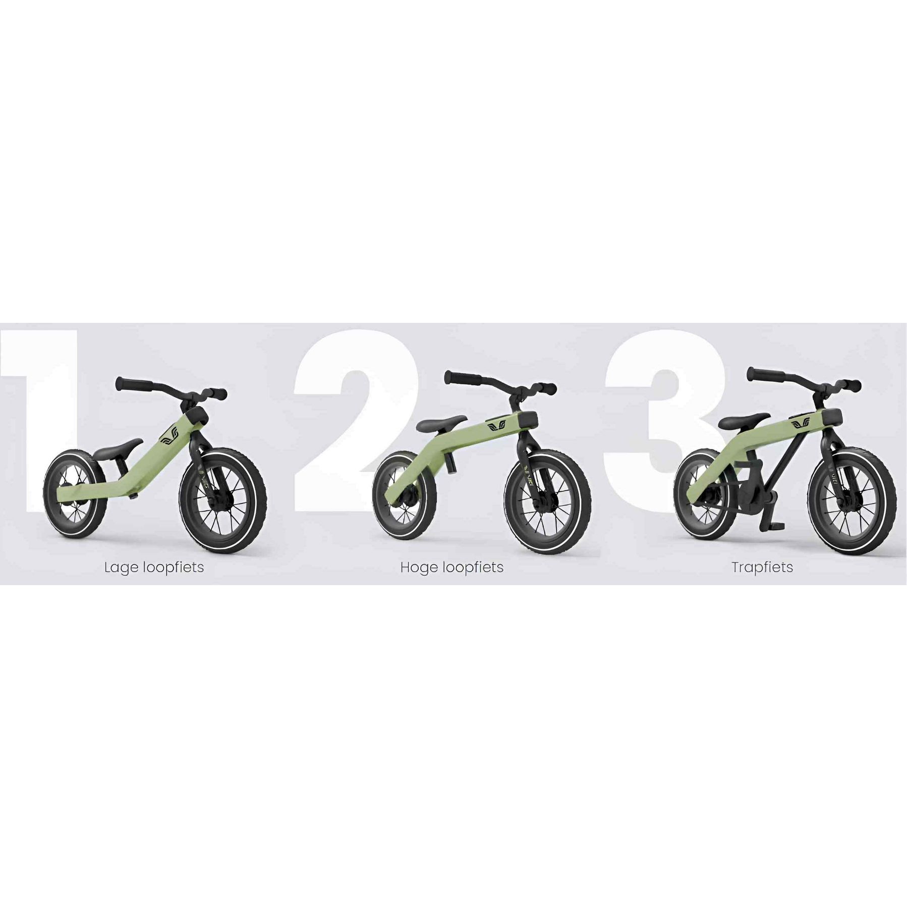 Vici 3-in-1 Meegroeifiets